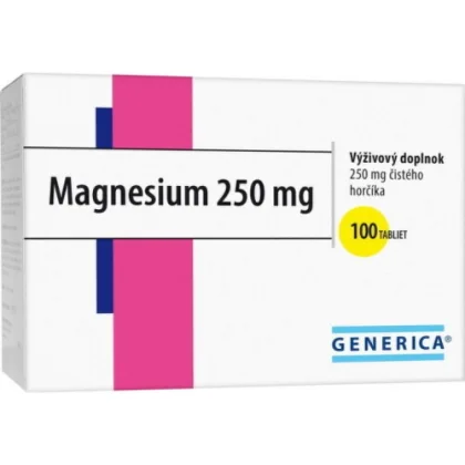 Generica Magnesium 250 mg 100 tbl