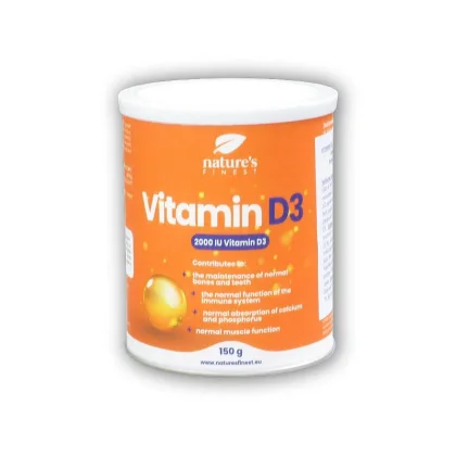 Natures Finest Vitamin D3 2000iu 150g