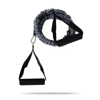 GymBeam Posilovací expandér s úchyty 15 kg