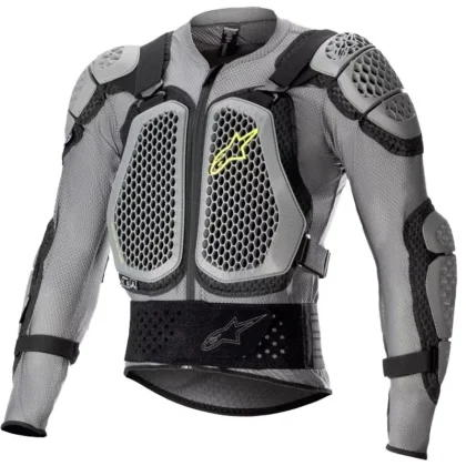 Alpinestars Chránič těla Bionic Action 2 černo-šedo-fluo žlutý