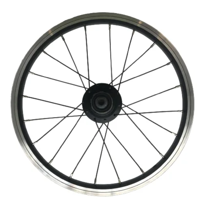 OXYLANE Zadné koleso 16" jednonohá vidlica kazeta V-Brake čierne 16"