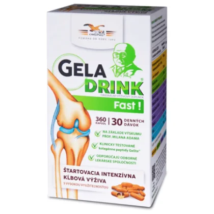 GELADRINK Fast kĺbová výživa 360 kapsúl