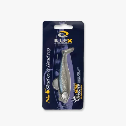 ILLEX ILLEX Nitro Shad 90 Bleak set prívlačovej nástrahy predpripravený 10g Bleak bez