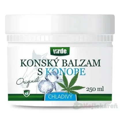 Virde konský balzam s konopím chladivý 250 ml