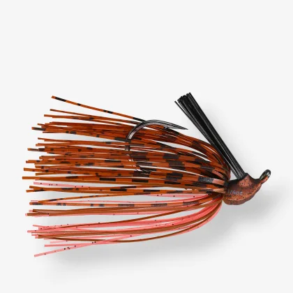 CAPERLAN Prívlačová nástraha Black bass Rubber jig tungsten Natural craw 7 g - 1/4 oz