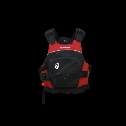 Aquadesign Upano 2026 red/black vesta plovací