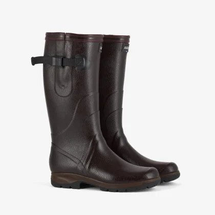 AIGLE AIGLE Terra Pro Vario pánske gumené čižmy hnedé 44