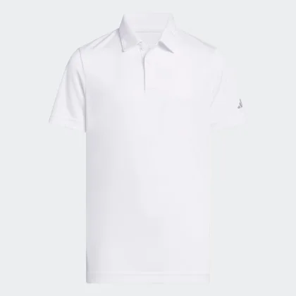 ADIDAS ADIDAS Performance detská golfová polokošeľa biela 13-15 r (155-166 cm)
