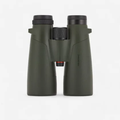 SOLOGNAC Poľovnícky ďalekohľad 900 8x56 vodotesný kaki bez