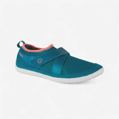 SUBEA Obuv do vody Aquashoes 500 na suchý zips modro-ružová 36-37