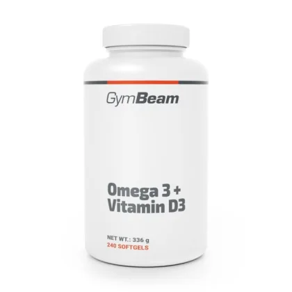 GymBeam Omega 3 + Vitamin D3