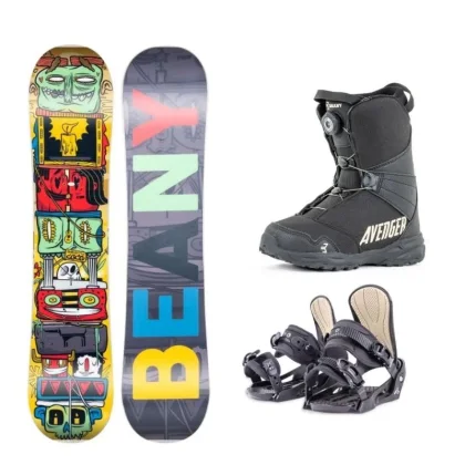 Beany Coco dětský snowboard + Beany Junior vázání + Beany Avenger BS boty