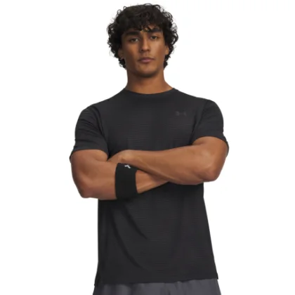 Pánske tréningové tričko s krátkym rukávom UNDER ARMOUR UA Tech Vent VHS Jacquard SS-BLK