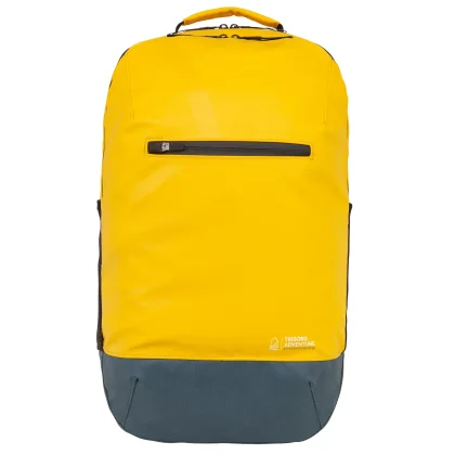DECATHLON Vodoodpudivý batoh 25 litrov žltý bez