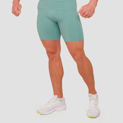 GymBeam Pantaloni scurți de compresie High Blue