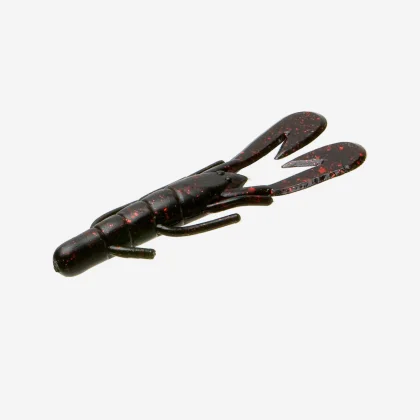 ZOOM Mäkká nástraha UV Speed Craw Black & Red bez