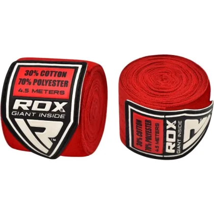 Бинтове за бокс RB 4,5m Red - RDX