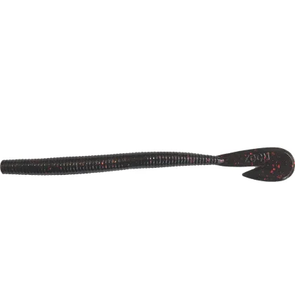 ZOOM Mäkká nástraha UV Speed Worm Black Red bez