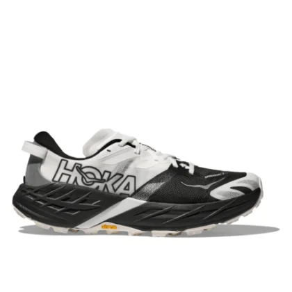 Pánska bežecká trailová obuv HOKA Speedgoat 7 Wide M black white