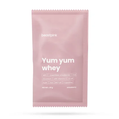 BeastPink Yum Yum Whey strawberry splash