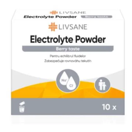 LIVSANE Elektrolytový prášok 10 x 5,4 g