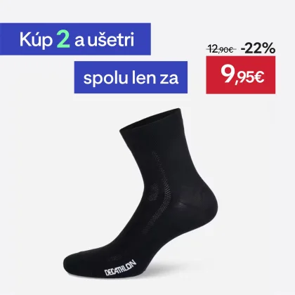 VAN RYSEL Cyklistické ponožky 500 čierne 39-42