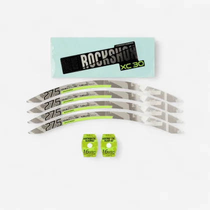 ROCKRIDER Súprava nálepiek E-ST520 žlté bez