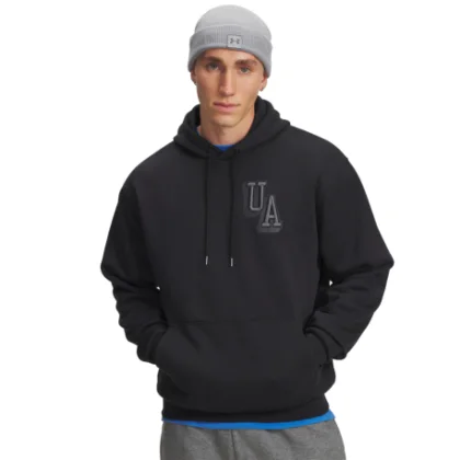 Pánska zateplená mikina s kapucňou UNDER ARMOUR UA Icon Flc Graphic Top