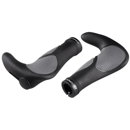 Rohy (bulhorny) na kolo FORCE F GEL bullhorn 102mm, black-grey