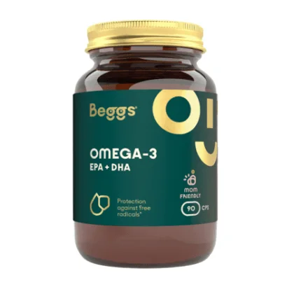BEGGS Omega-3 EPA+DHA 90 kapsúl