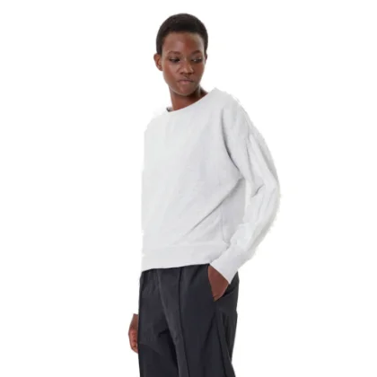 Dámská mikina ADIDAS W CO FT SWT LGREYH WHITE