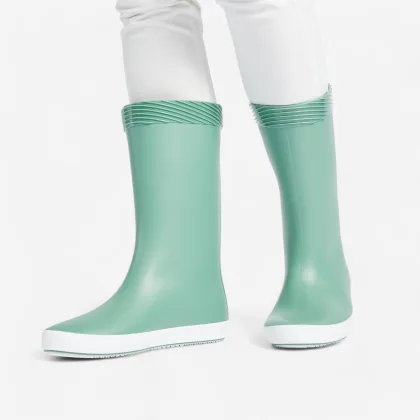 DECATHLON Čižmy do dažďa 100 kaki 42-43