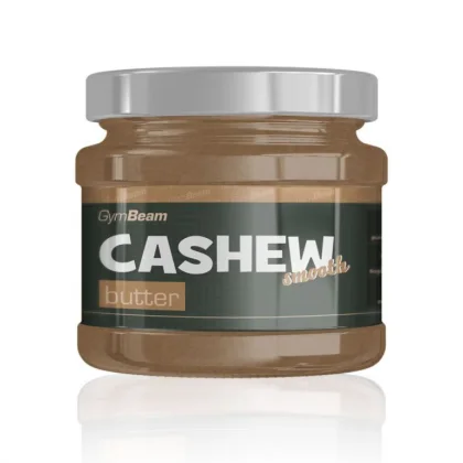 100% Kešu maslo 340 g - GymBeam Variant: Smooth - Jemné