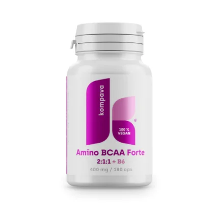 Kompava Amino BCAA Forte 2:1:1, 400 mg/180 kps