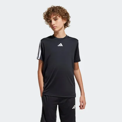 ADIDAS ADIDAS detské tričko na cvičenie čierne 13-14 r (164 cm)