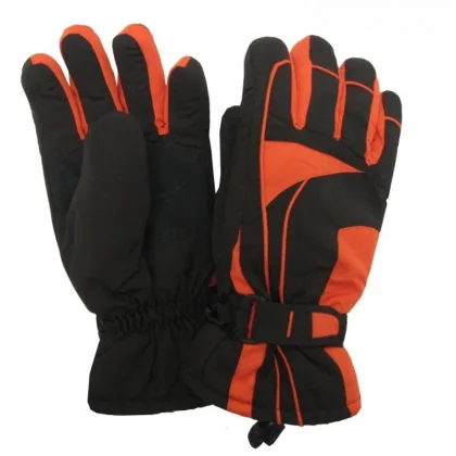 Dámské lyžařské rukavice Lucky B-4155 oranžové