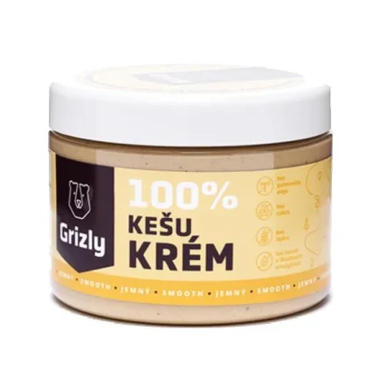 Grizly Kešu krém jemný 100% 500g