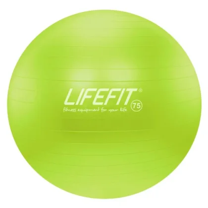 Lifefit Gymnastický míč Anti-burst 75 cm zelený (VÝPRODEJ)