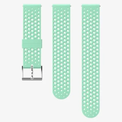 Suunto Suunto 20mm Athletic 1 Silicone Strap Ocean Steel