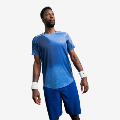 KUIKMA Pánske tenisové tričko Dry lim. edícia Gael Monfils modré L