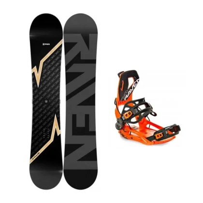 Raven Pulse snowboard + Raven Fastec FT360 orange vázání + sleva 400,- na příslušenství