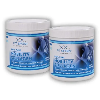 FitSport Nutrition 2x 100% Pure Mobility Collagen 300g Bioaktivní kolagenní peptidy FORTIGEL