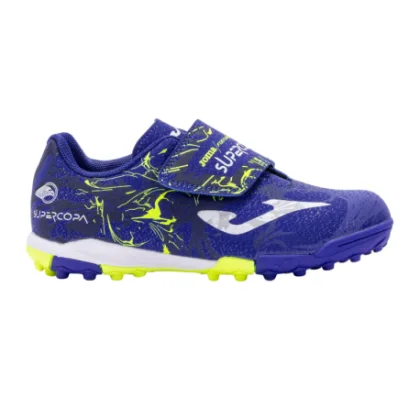 Chlapecké fotbalové kopačky turfy JOMA Super Copa 2403 K TF royal blue