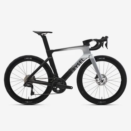 VAN RYSEL Cestný bicykel RCR-F Pro Ultegra DI2 2x12 PWM sivý XS