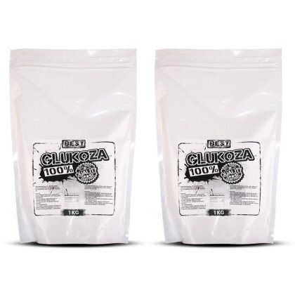 1+1 Zadarmo: Glukóza od Best Nutrition 1,0kg + 1,0kg