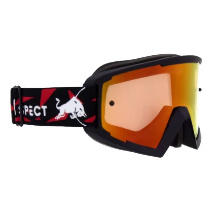 RedBull Spect Spect Whip, černé matné, plexi červené zrcadlové