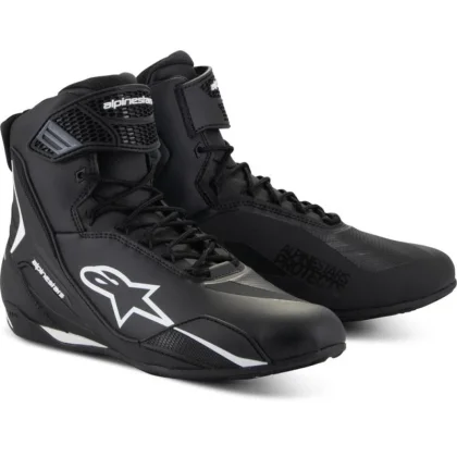 Alpinestars Boty na motorku Faster-4 černo-bílé