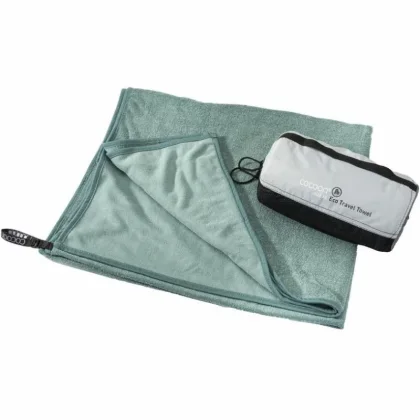 Cocoon cestovní ručník Eco Travel Towel XL nile green