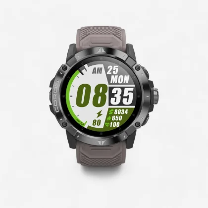 COROS Inteligentné bežecké a outdoorové hodinky s GPS a kardio Vertix 2 sivé bez