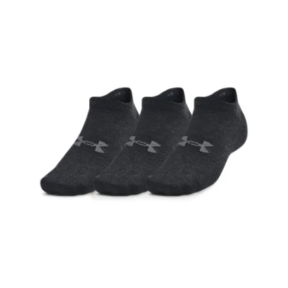 Ponožky UNDER ARMOUR UA Essential No Show 3 pack-BLK-1361459-002
